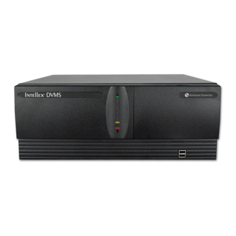 American Dynamics Intellex Ultra User manual American Dynamics Intellex Ultra User manual