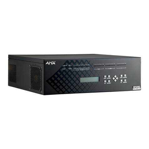 AMX Enova DVX-3150HD User manual