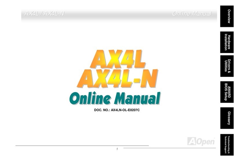 AOpen AX4L Online manual