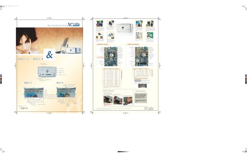 AOpen XC Cube User manual