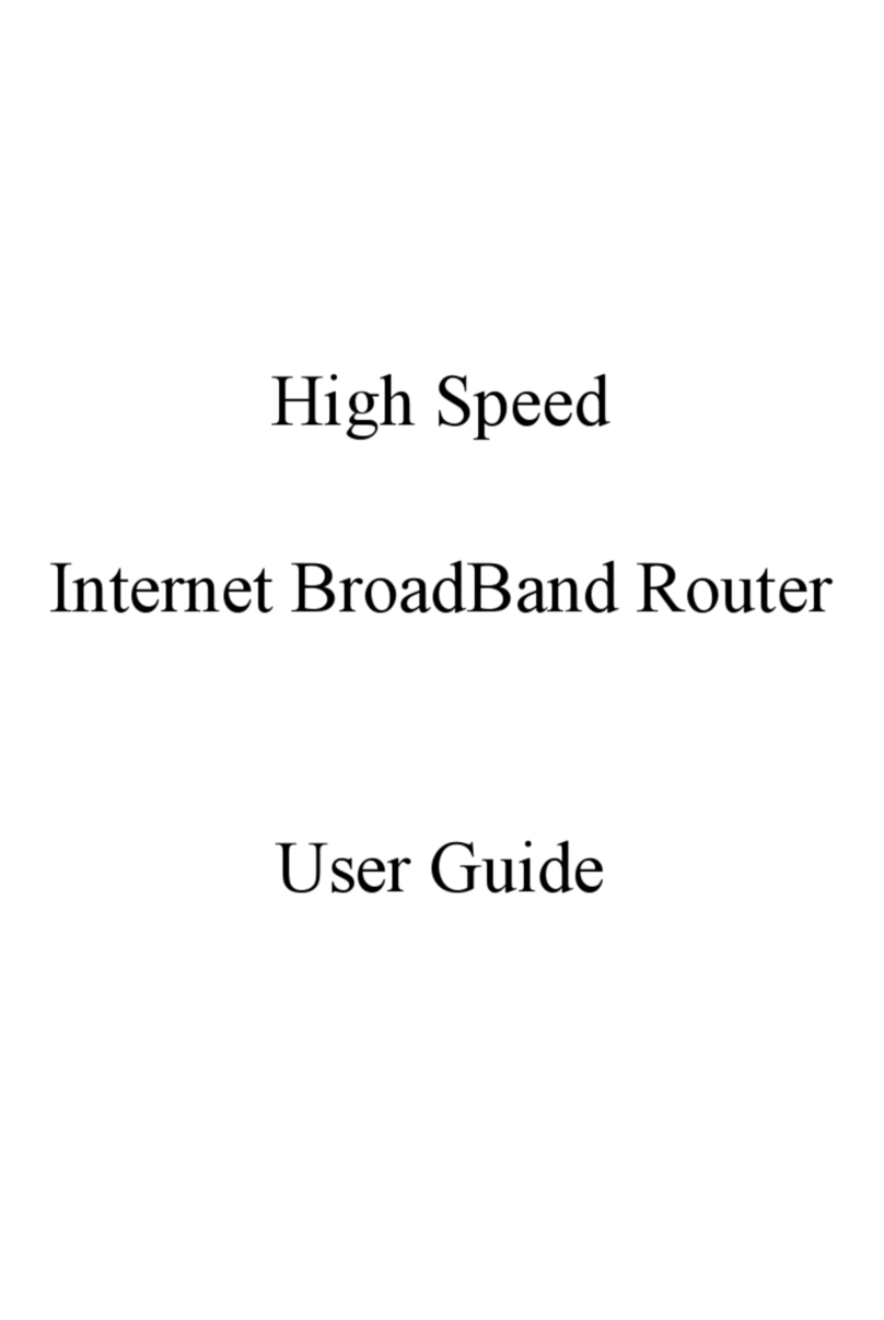 AOpen 4-Port 10/100Mbps Ethernet Broadband Router user guide