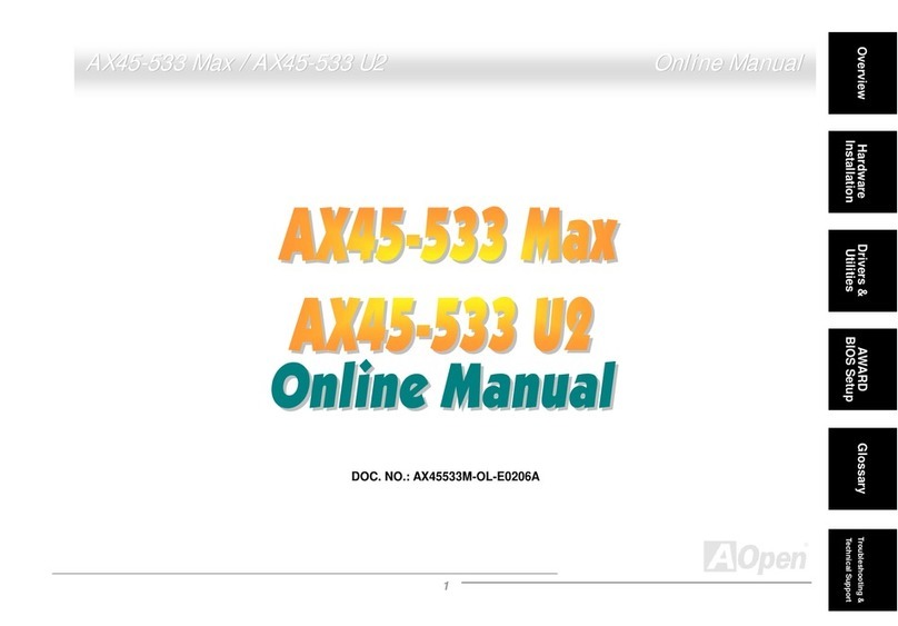 AOpen AX45-533 Max Online manual