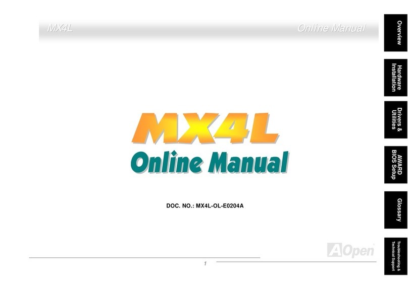 AOpen MX4L Online manual