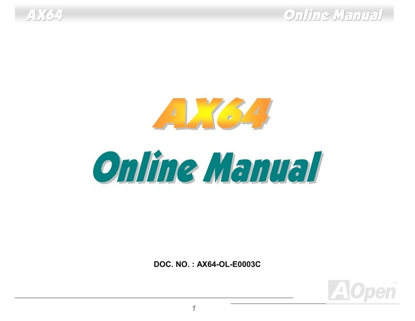 AOpen AX64 Online manual