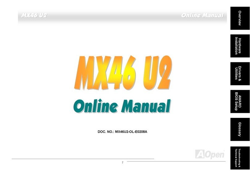 AOpen MX46 U2 Online manual