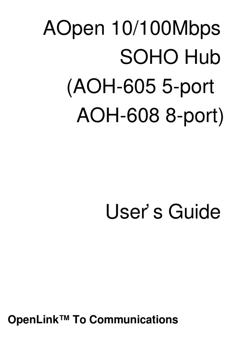 AOpen AOH-605 User manual