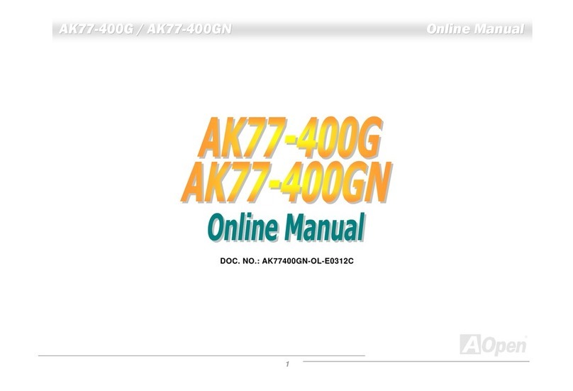 AOpen AK77-400N Online manual