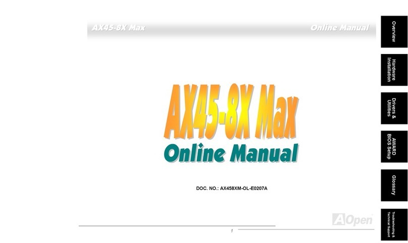 AOpen AX45-8X Max Online manual