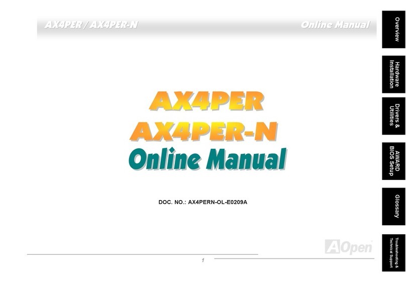 AOpen AX4PER Online manual