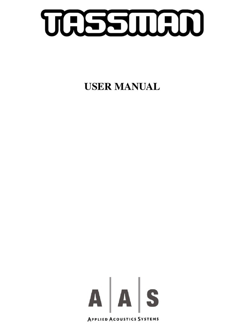 AAS Tassman user manual