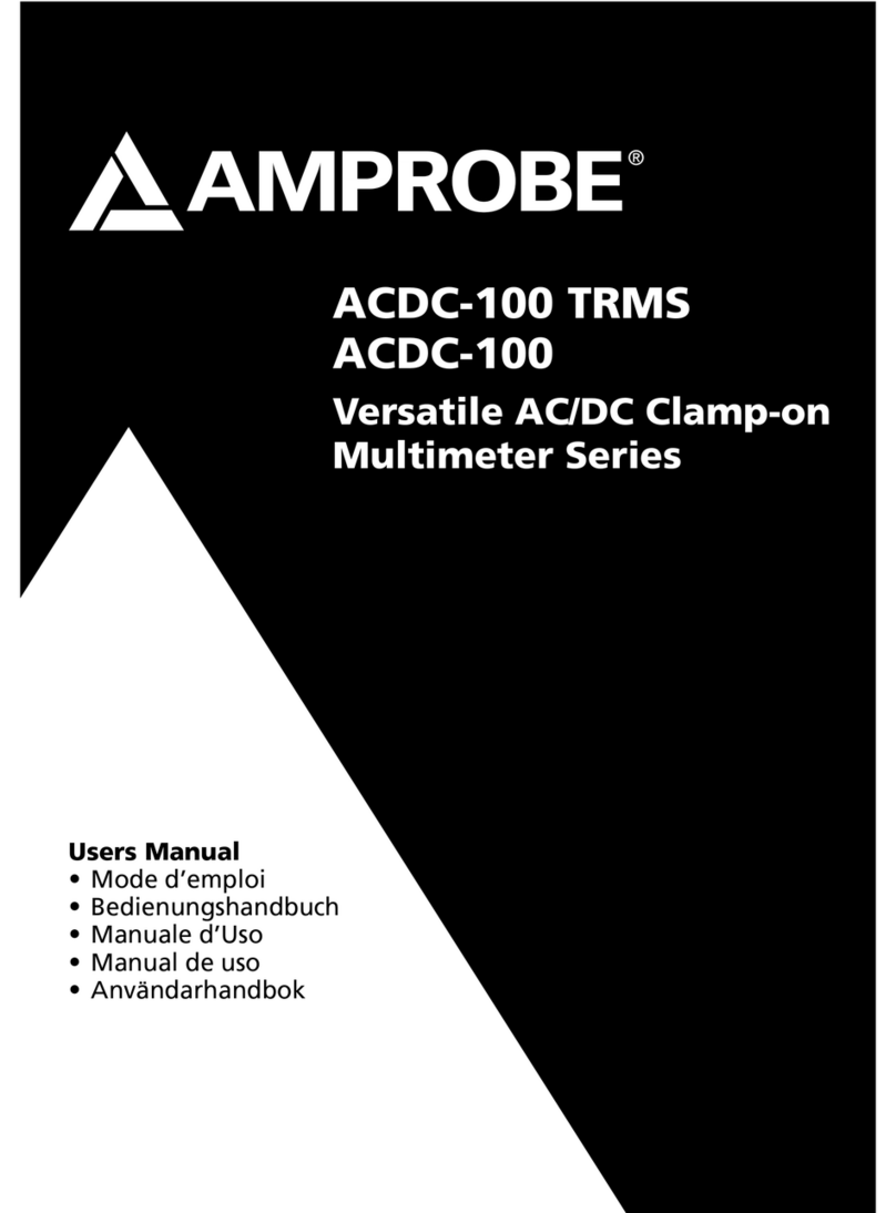 Amprobe ACDC-100 TRMS User manual