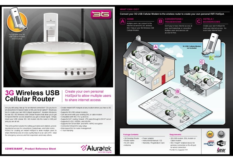 Aluratek CDW530AMF Product reference sheet