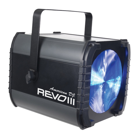 American DJ Revo III User instructions