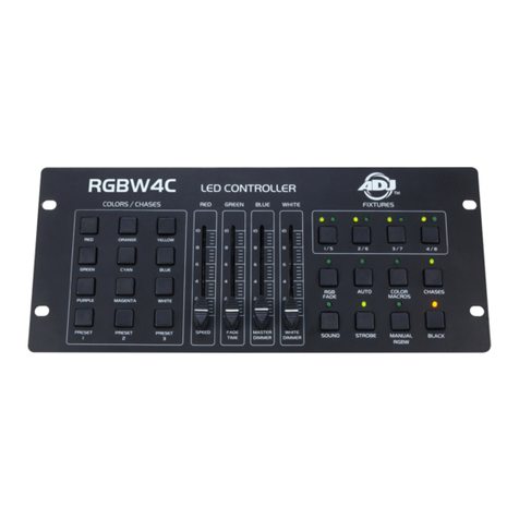 American DJ RGBW4C User instructions American DJ RGBW4C User instructions