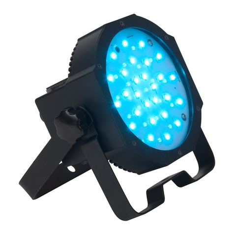 American DJ Mega Go Flood Par User instructions American DJ Mega Go Flood Par User instructions