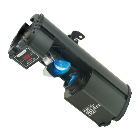 American DJ Revo Scan LED User instructions