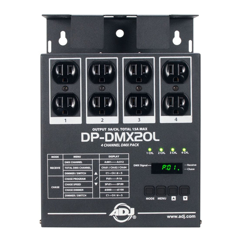 Elation DP-DMX20L user manual