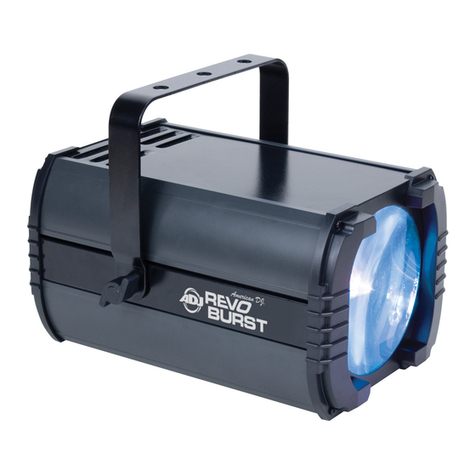 American DJ Revo Burst User instructions