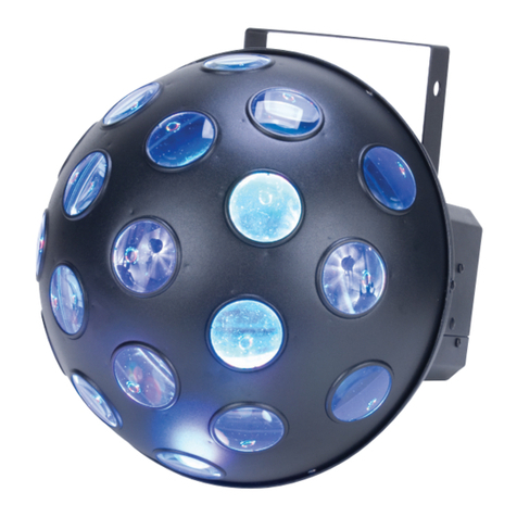 American DJ LED Quest User instructions