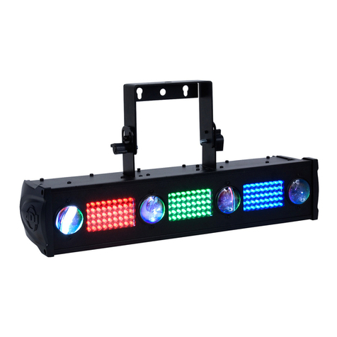 American DJ Fusion Tri FX Bar User instructions