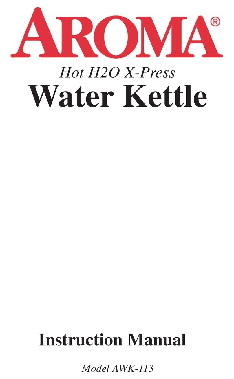 Aroma AWK-113 instruction manual