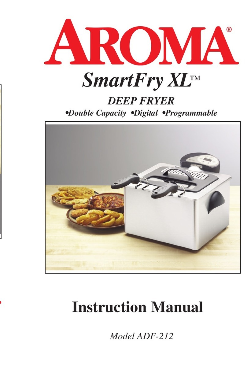 Aroma SmartFry XL ADF-212 instruction manual