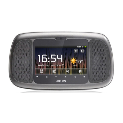 Archos 35 Home Connect User manual