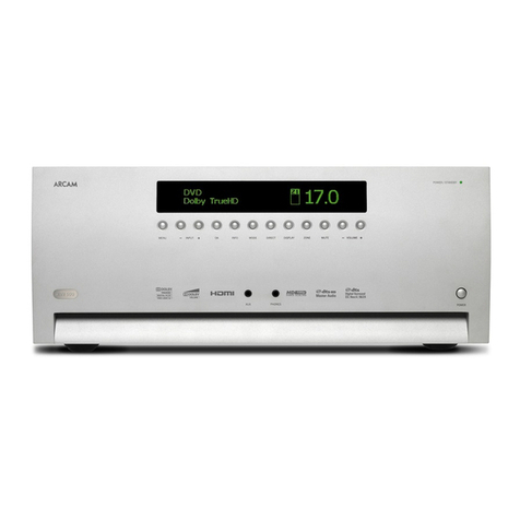 Arcam AVR500 Installation guide