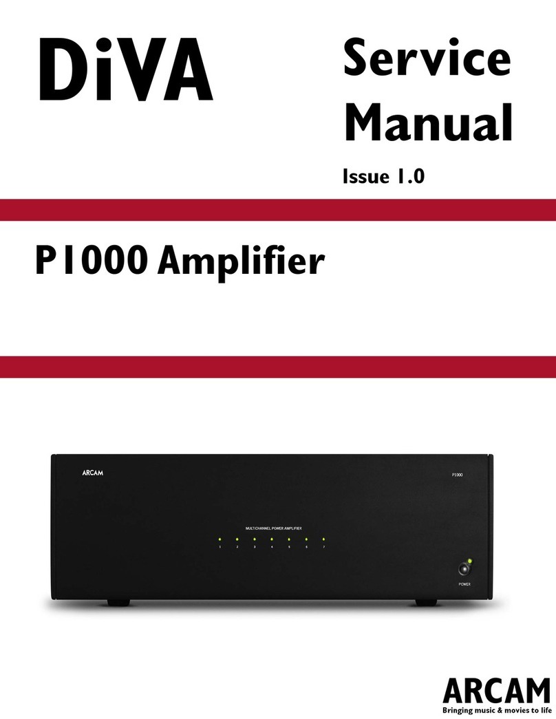 Diva P1000 Service manual