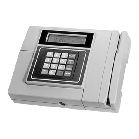 Acroprint Time and Attendance System User manual
