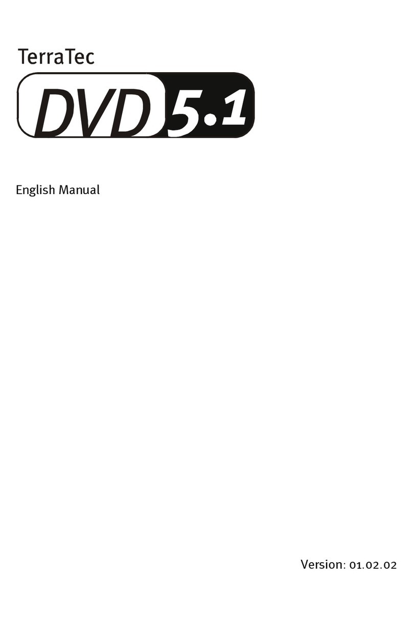 TerraTec DVD 5.1 manual&nbsp;