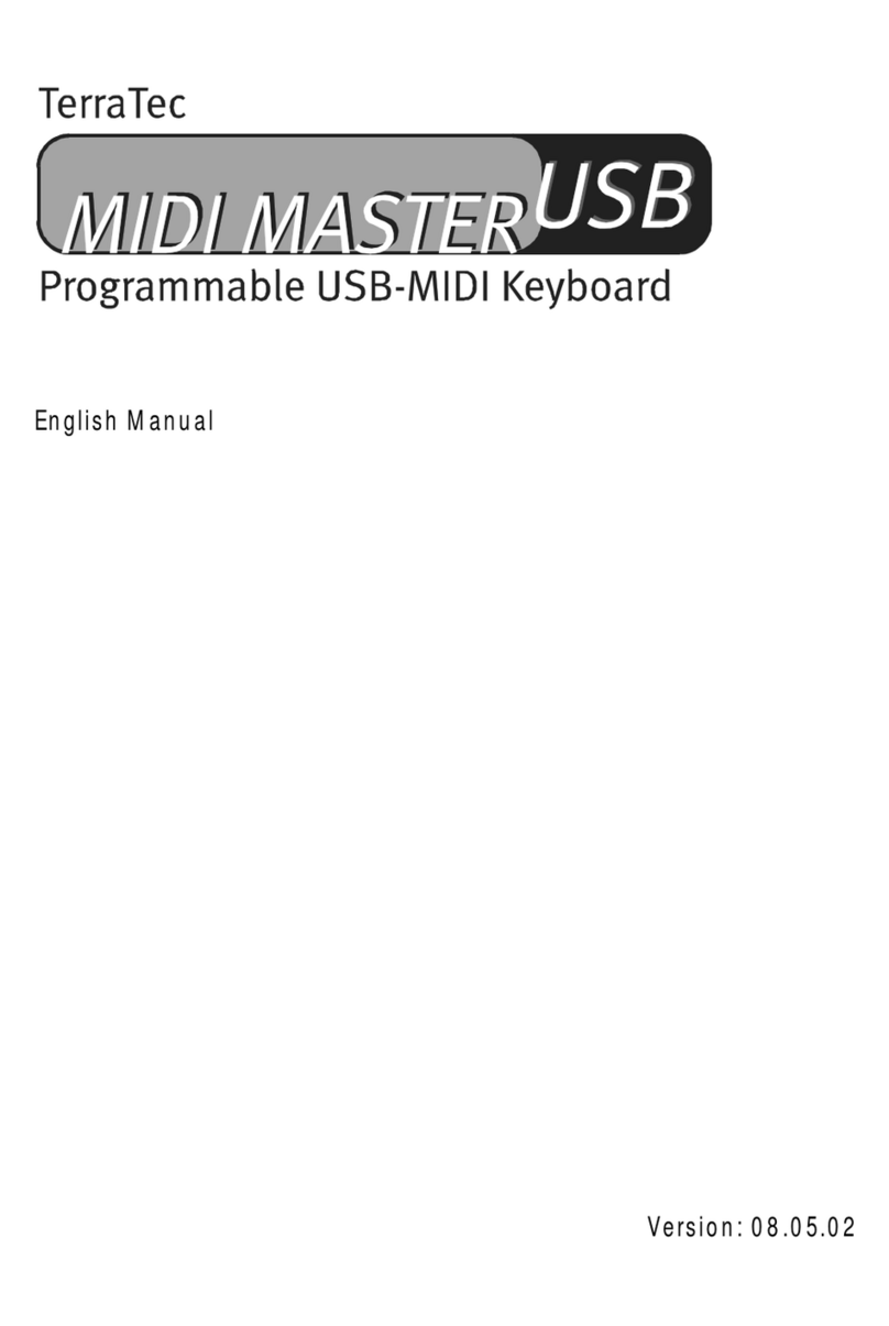 TerraTec MIDI Master USB manual&nbsp;
