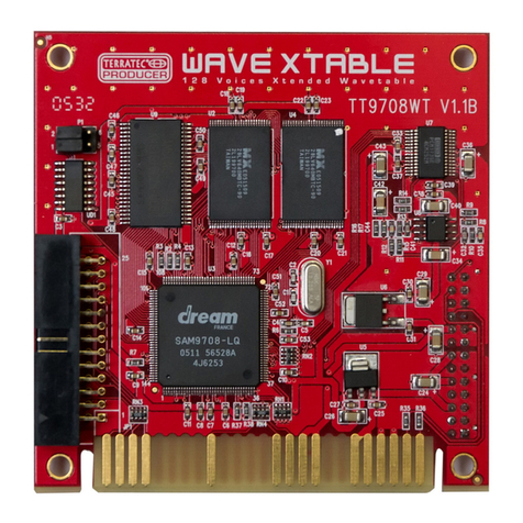 TerraTec WAVE XTABLE User manual TerraTec WAVE XTABLE User manual