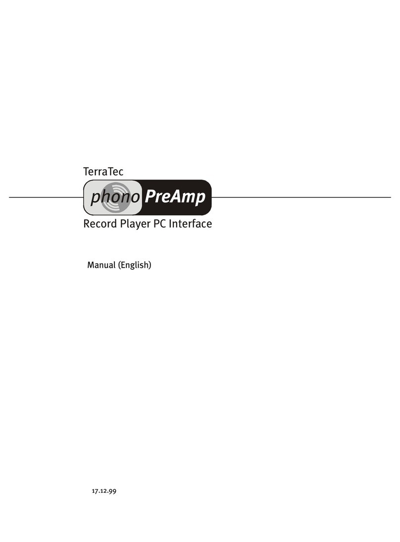 TerraTec phono PreAmp manual&nbsp;