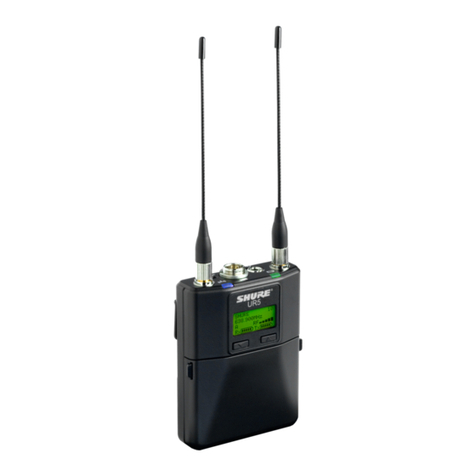 Shure UR5 User manual
