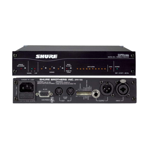 Shure DFR11EQ Version 5 user guide