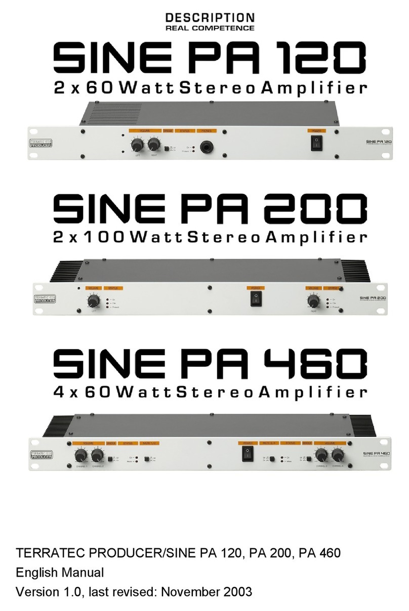 TerraTec SINE PA 460 manual&nbsp;