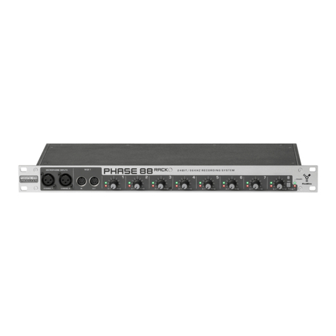TerraTec PHASE 88 Rack manual&nbsp;