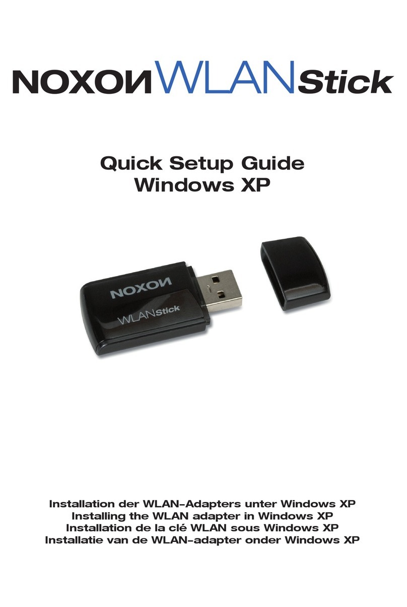 TerraTec NOXON WLAN Stick Quick setup guide