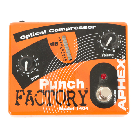 Aphex Punch Factory 1404 instruction manual