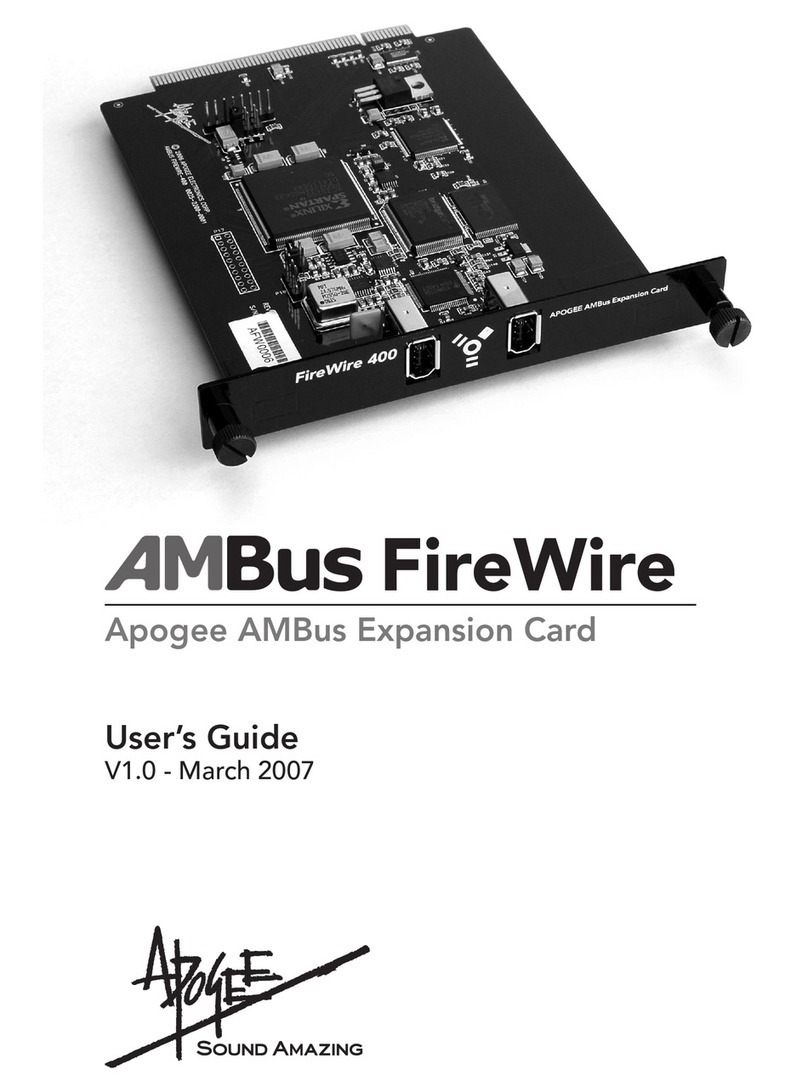 Apogee AMBus user guide