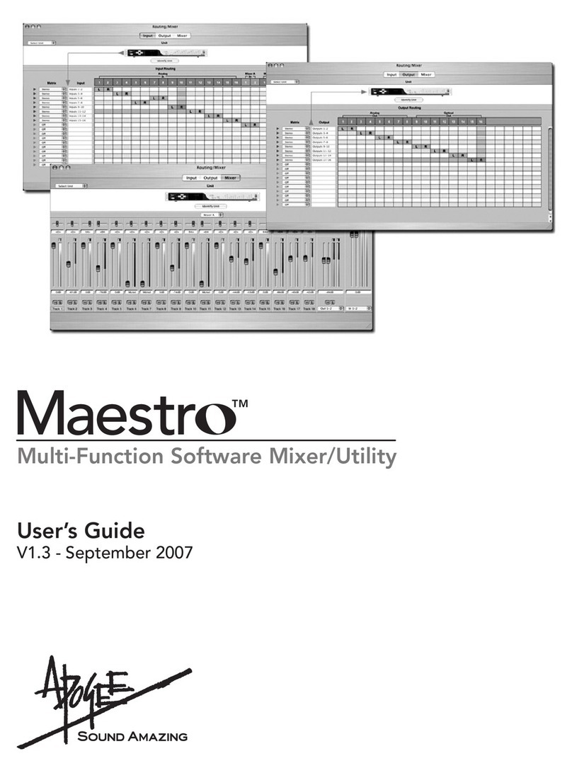 Apogee Maestro user guide