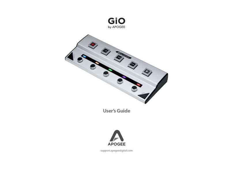 Apogee GiO user guide