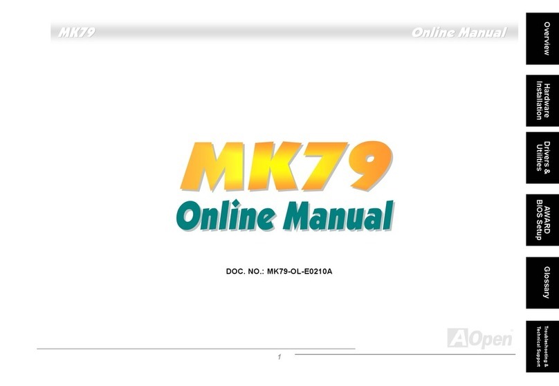 AOpen MK79 Online manual