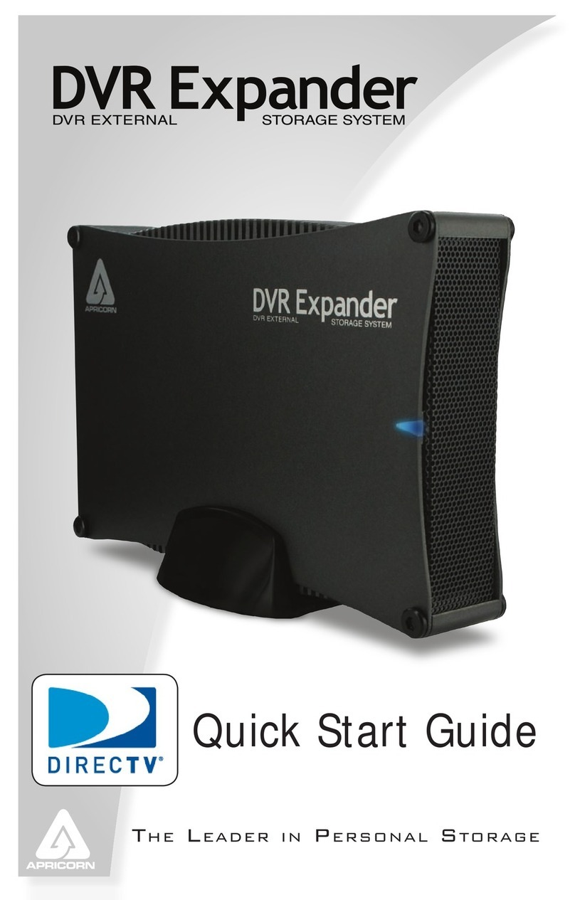 Apricorn DVR Expander quick start guide
