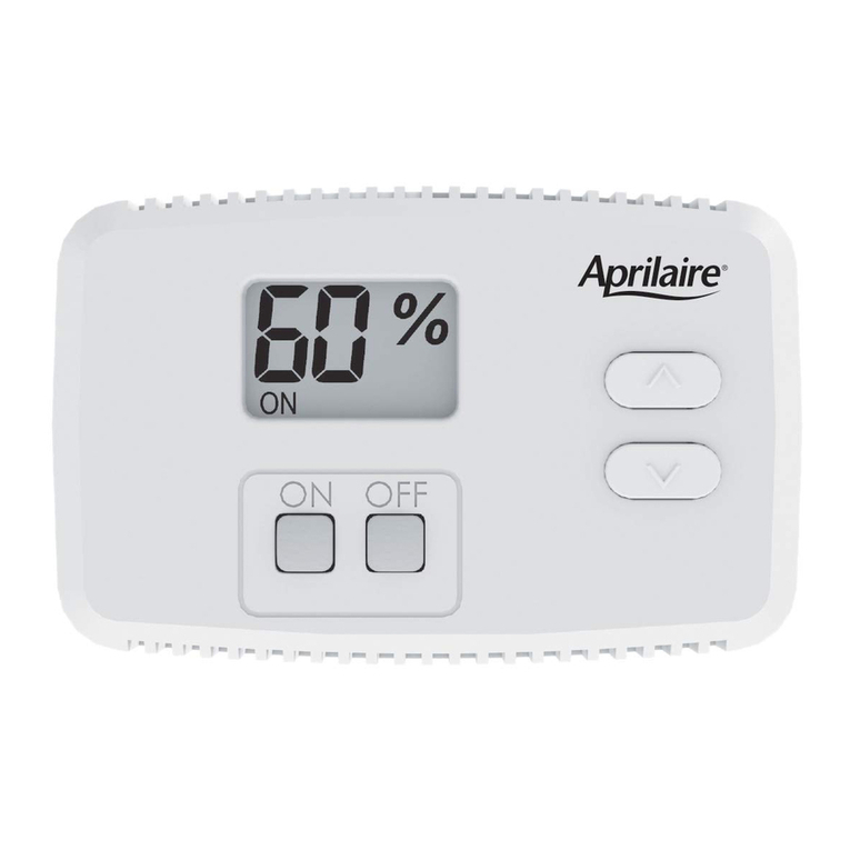 Aprilaire 76 owner's manual