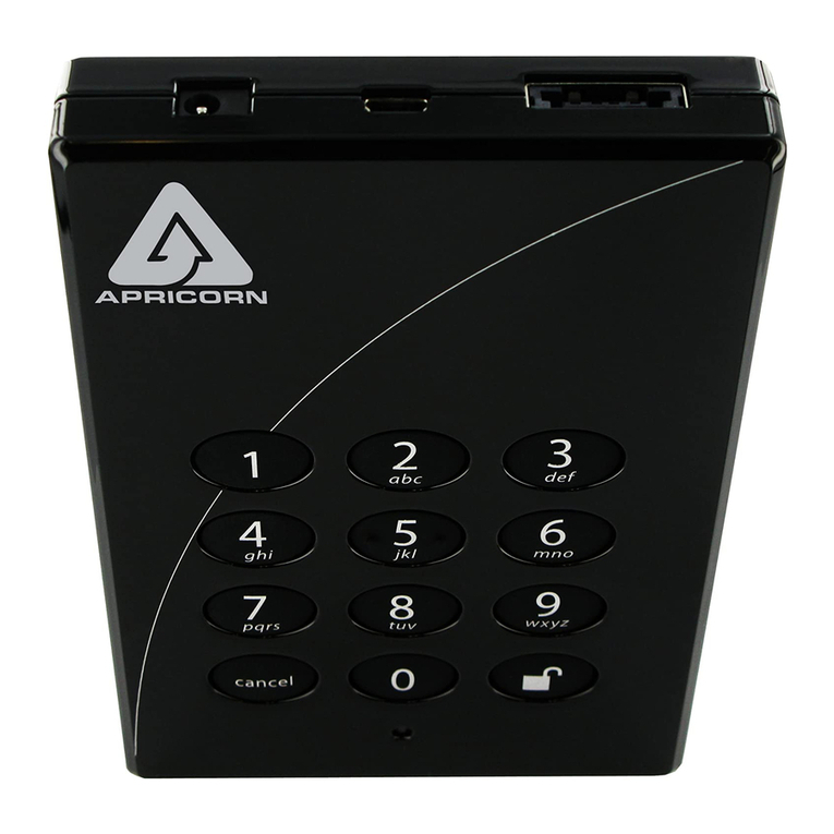 Apricorn Aegis Padlock Pro user manual