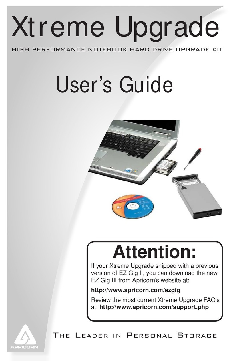 Apricorn Xtreme Upgrade user guide
