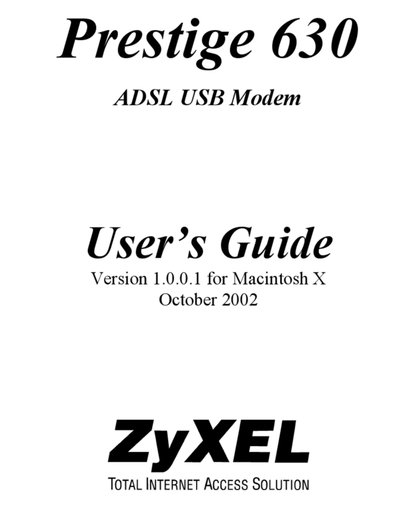 ZyXEL Communications Prestige 630 user guide