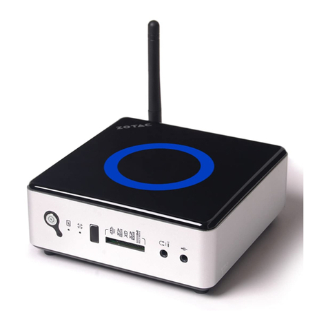 Zotac ZBOX nano ID61 User manual